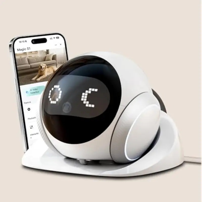 Smart Home Sistem - Movable Indoor Pet Robot Camera with