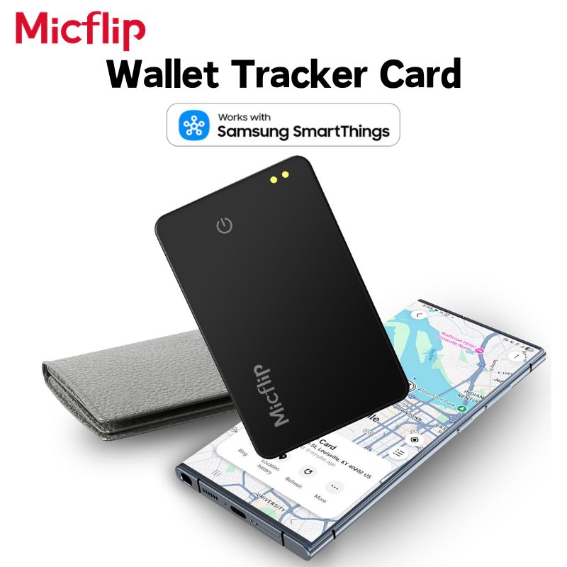 Smart Home Samsung - Micflip Wallet Tracker Card Sumsung Tag