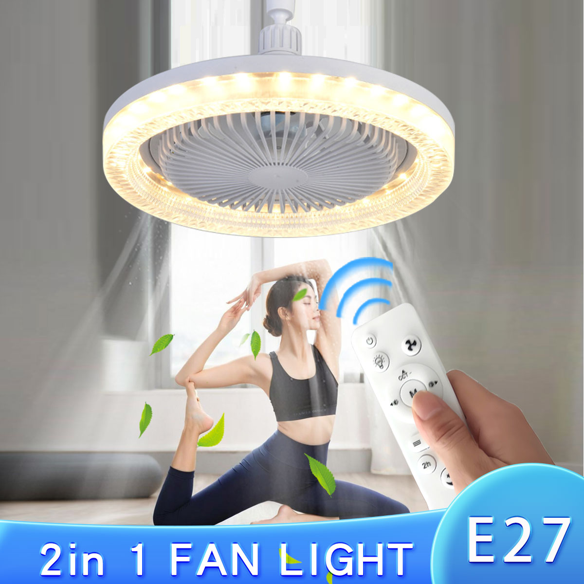 Smart Home Ventilation System - Smart 3 In 1 Ceiling Fan