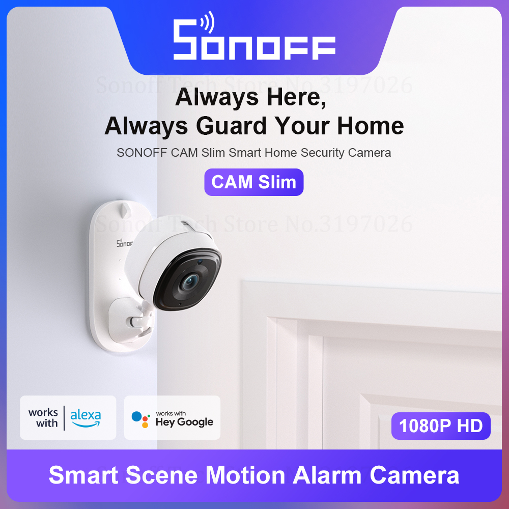 Smart Home Bridge - SONOFF 1080P HD Wi-Fi IOT Camera