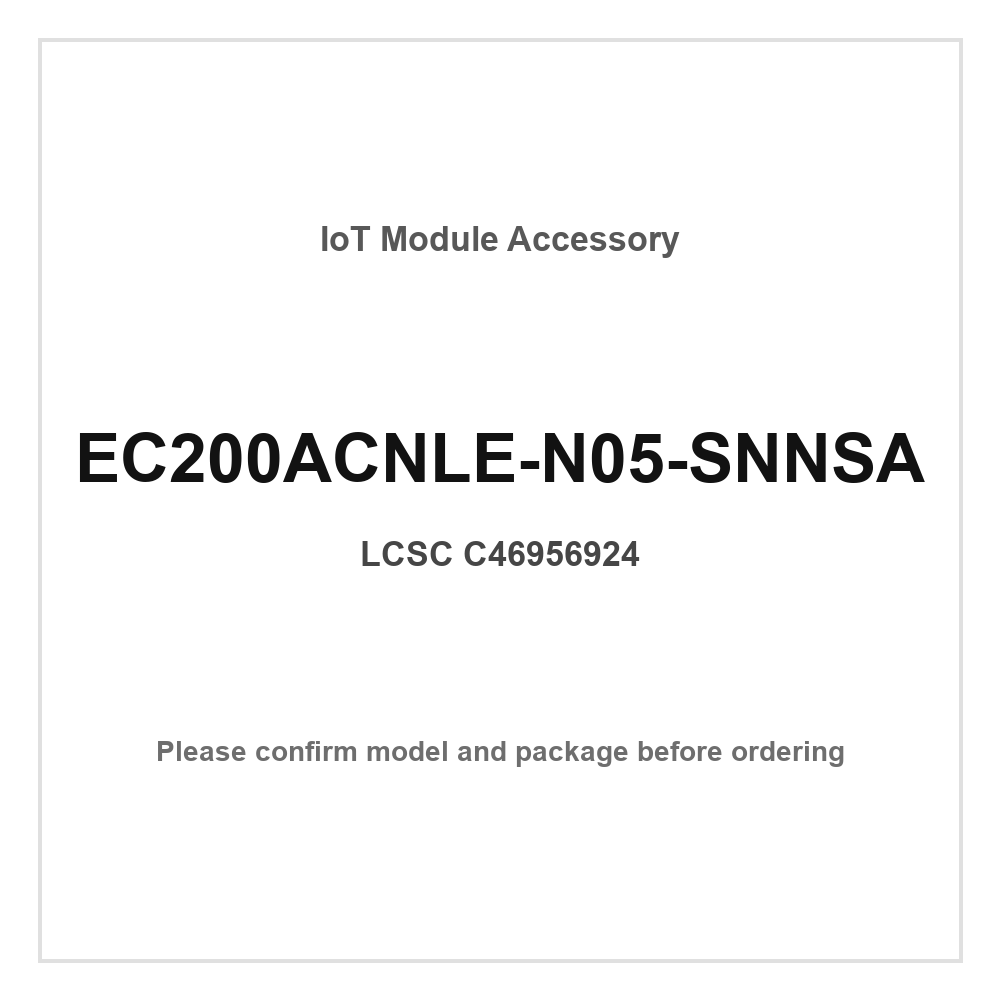 Smart Home Iot - 1pcs EC200ACNLE-N05-SNNSA I2C PCM SPI SDIO
