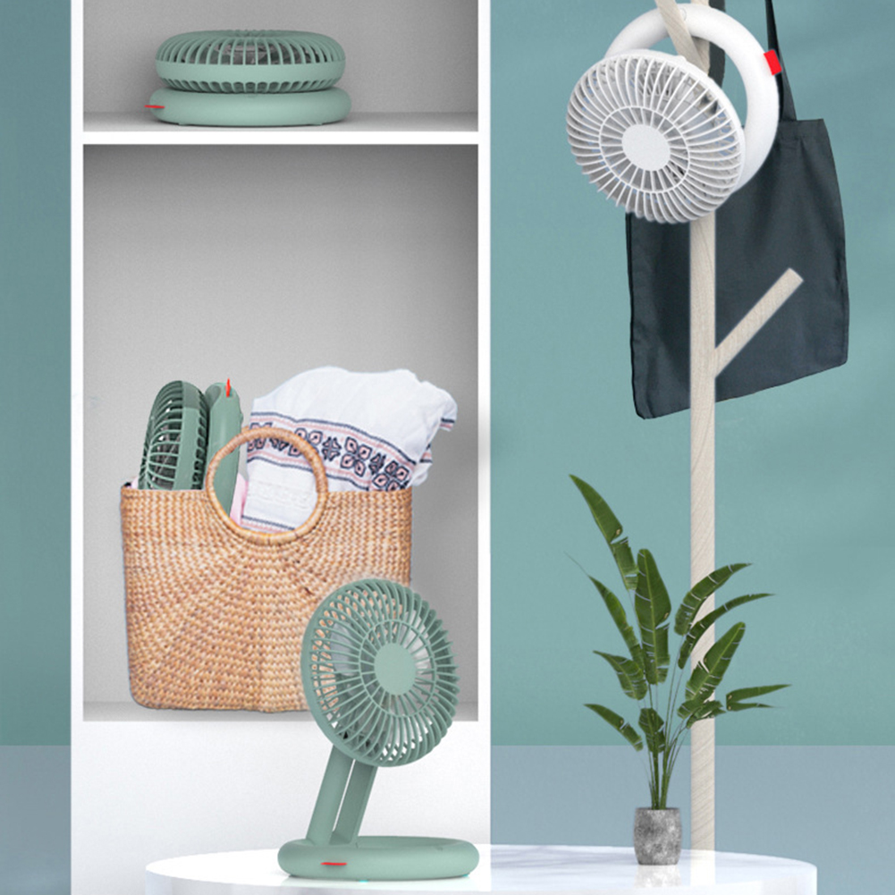 Foldable Mini Desk Fan USB Rec - Smart Home Pc 评论和价格