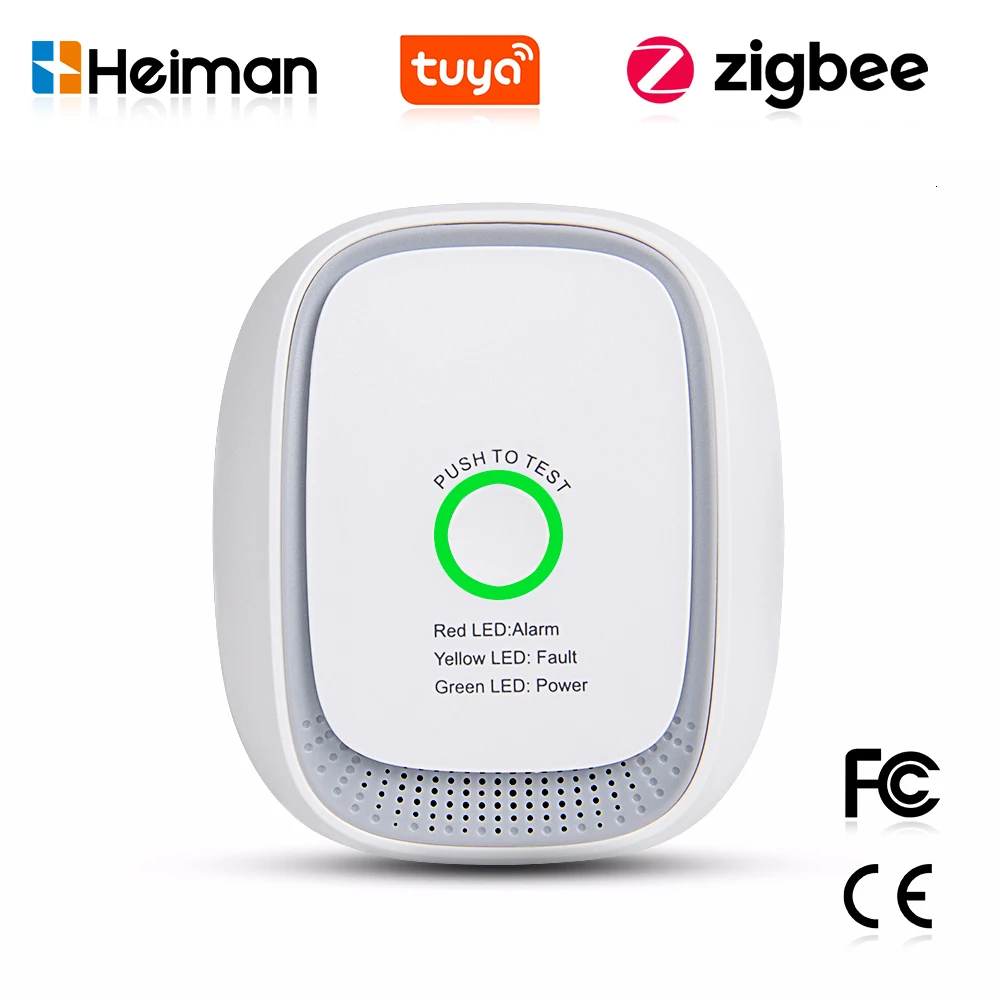 HEIMAN Zigbee Tuya Combustible - Smart Home Security 评论和价格
