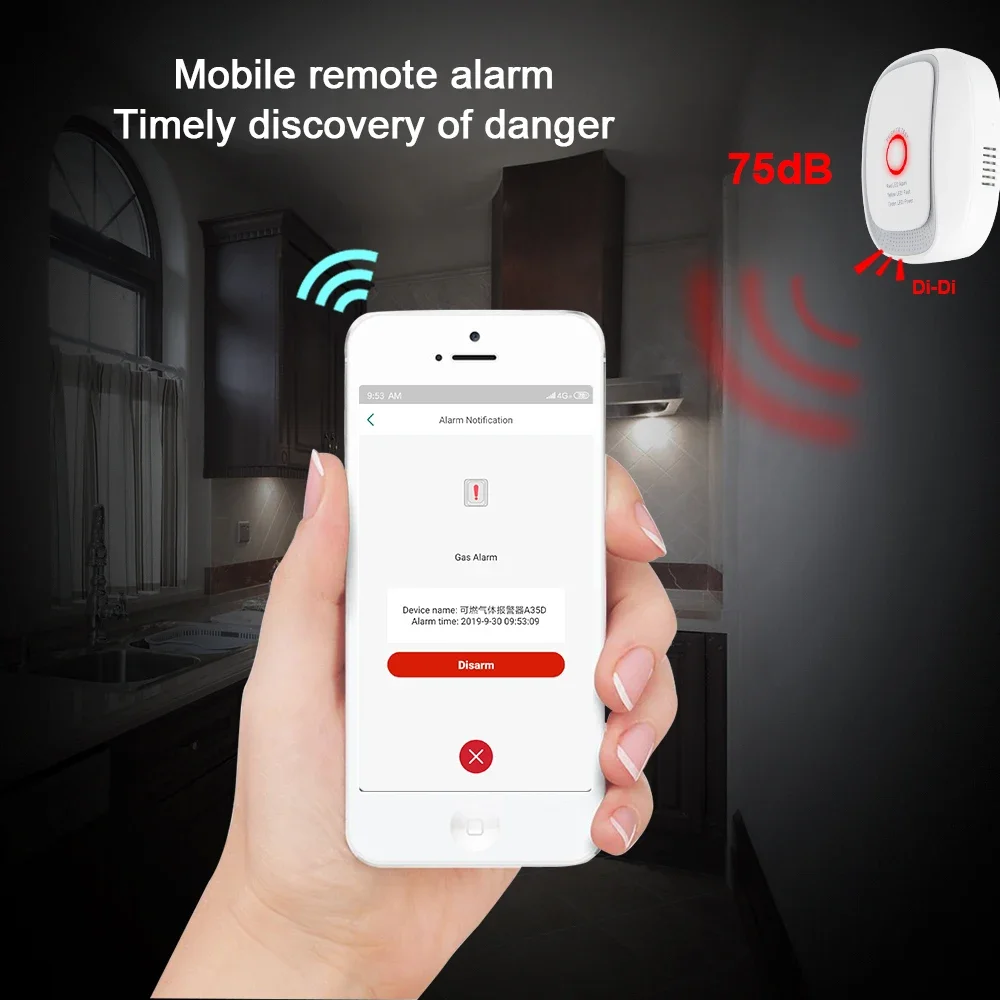 HEIMAN Zigbee Tuya Combustible - Smart Home Security 评论和价格