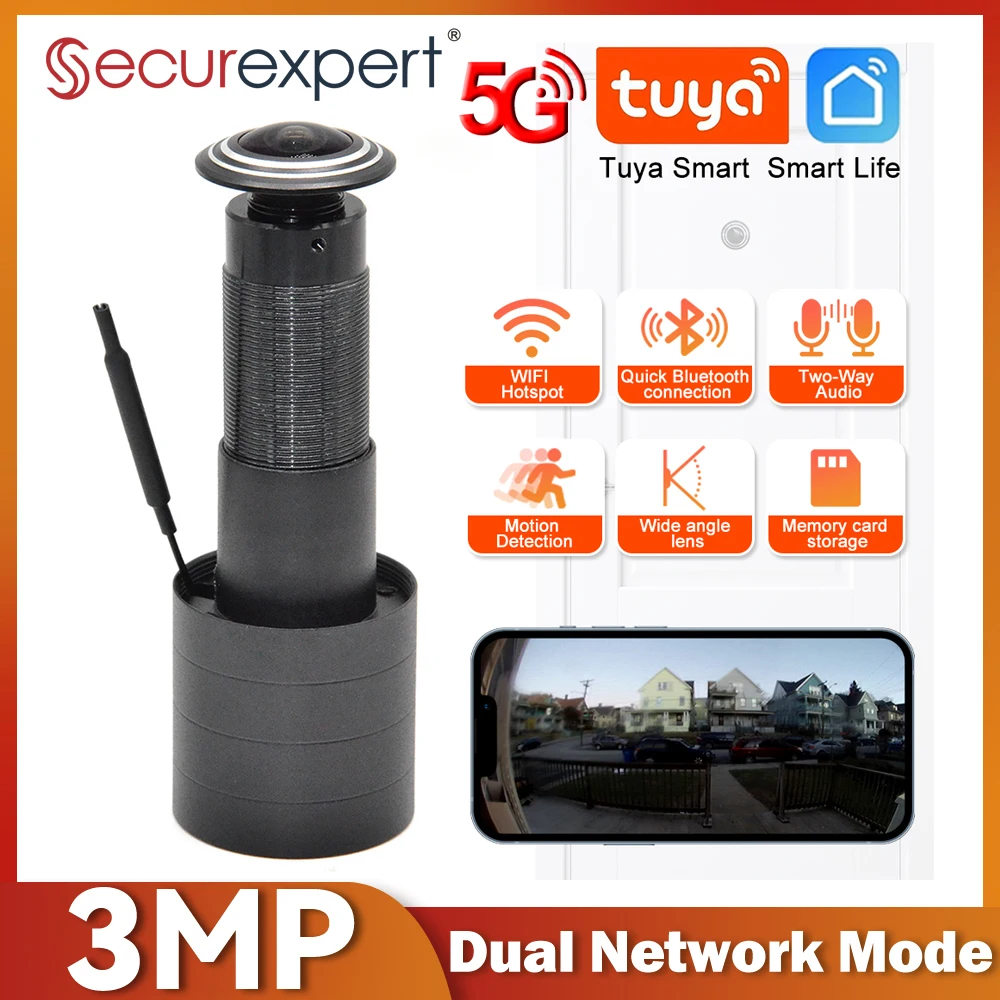 3MP HD 2.4G/5G WiFi Door Viewe - Smart Home Ezviz 评论和价格