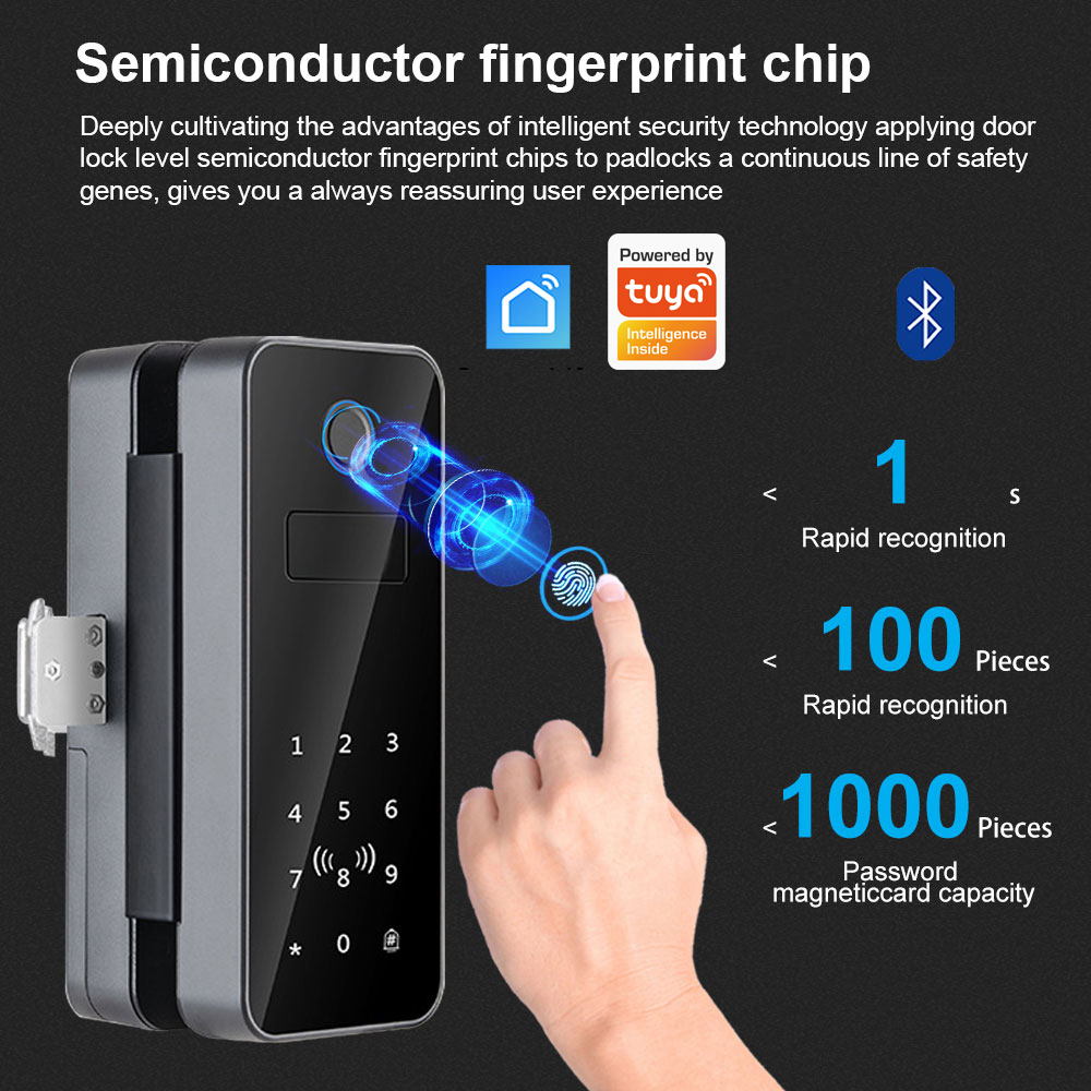 Intelligent Lock Glass Door Pa - Smart Home Ezviz 评论和价格