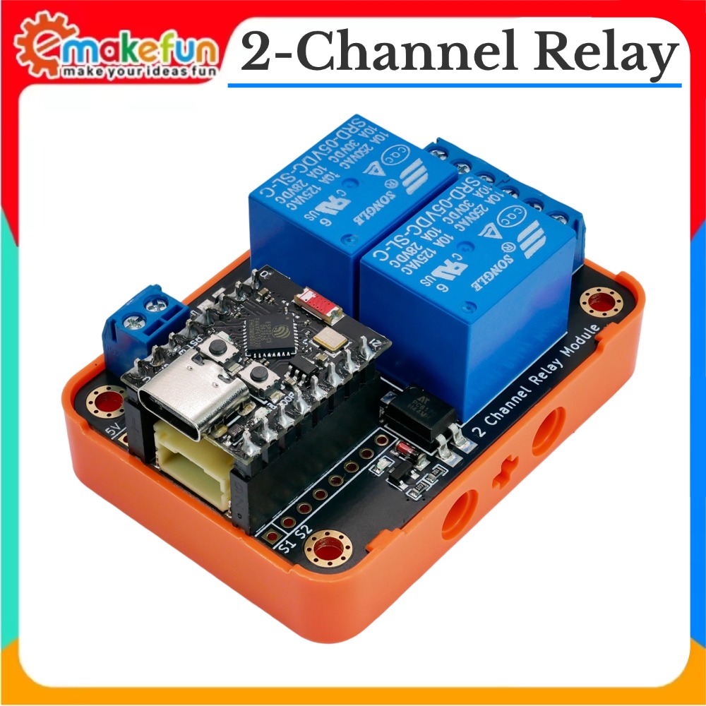 2CH Relay Module Input5V Activ - Smart Home Micro Bit 评论和价格