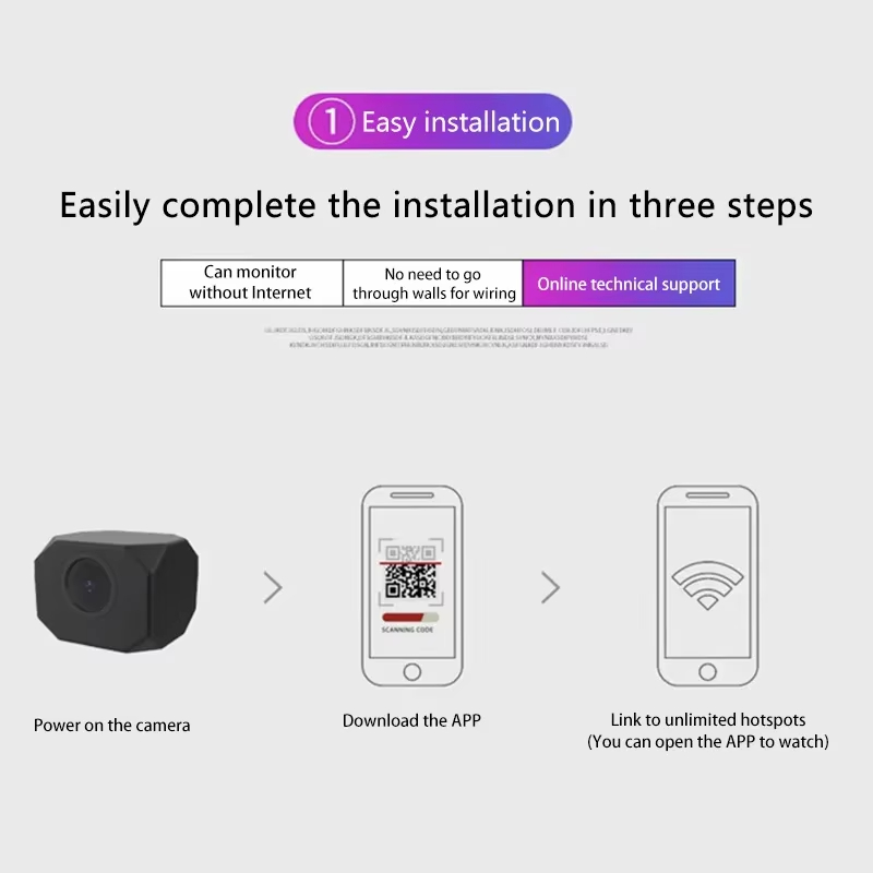 4K HD WiFi Security Camera for - Smart Home Monitoring 评论和价格