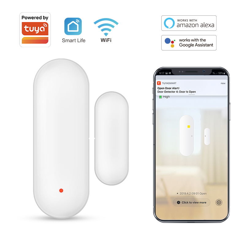 Tuya Smart WiFi Door Sensor Sm - Smart Home Notifications 评论和价格