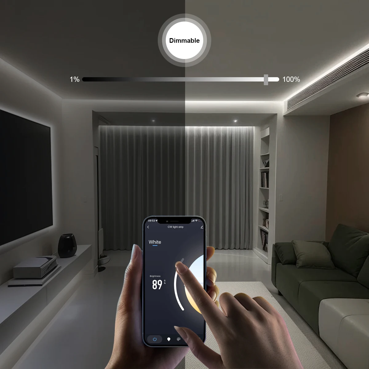 Zigbee 3.0 CCT 2700K-6500K Dim - Smart Home Iot 评论和价格