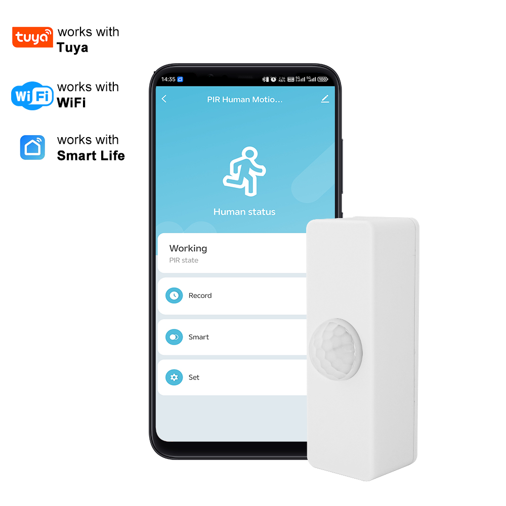 Tuya Smart PIR Motion Sensor S - Smart Home Monitoring 评论和价格