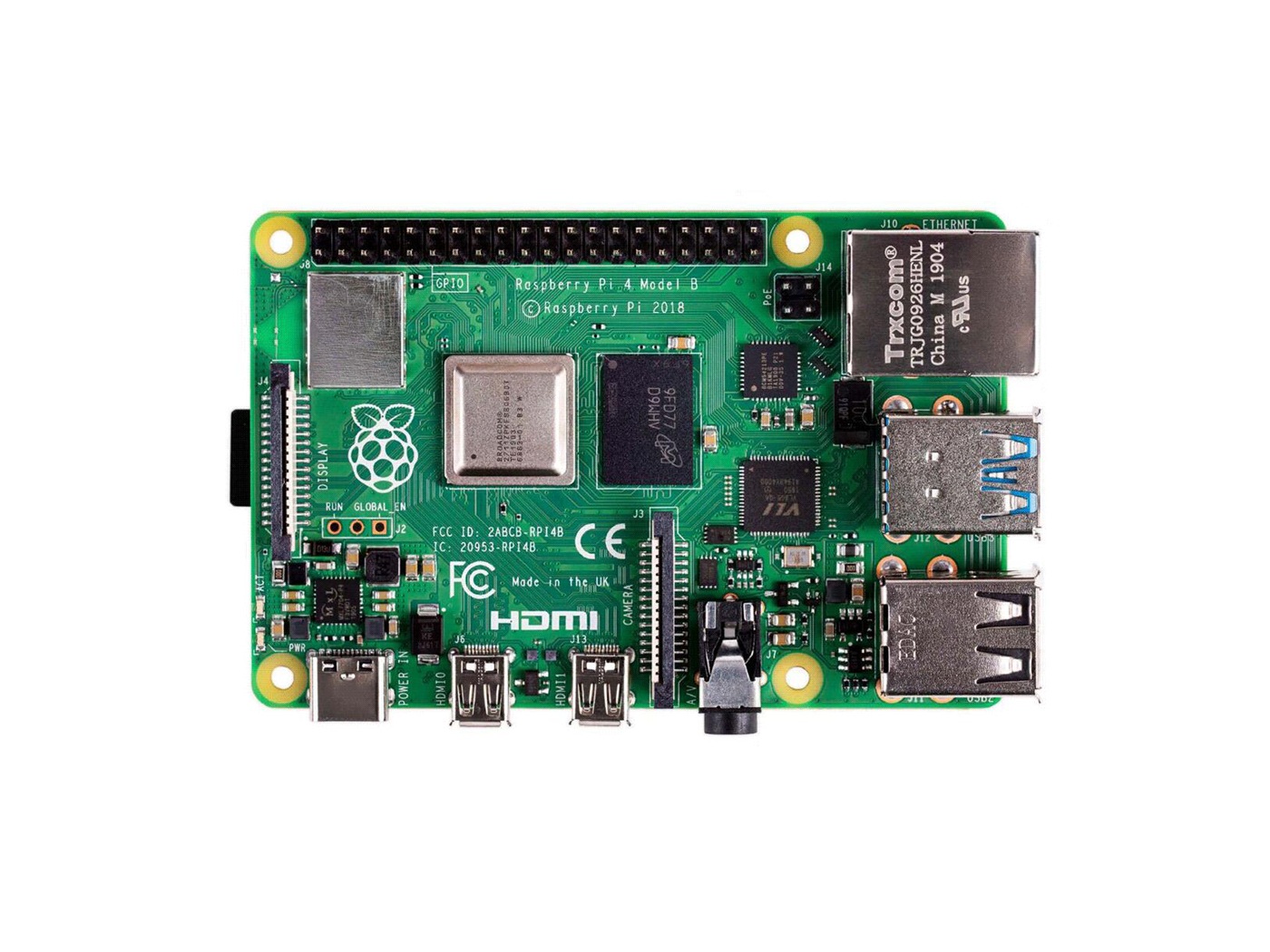 Raspberry Pi 4 Computer Model  - Smart Home Pc 评论和价格