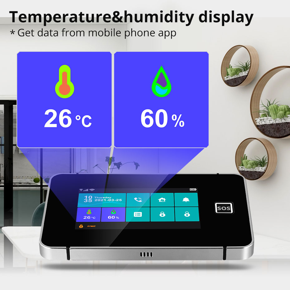 KERUI G60B WIFI GSM Alarm Syst - Smart Home Dashboard 评论和价格