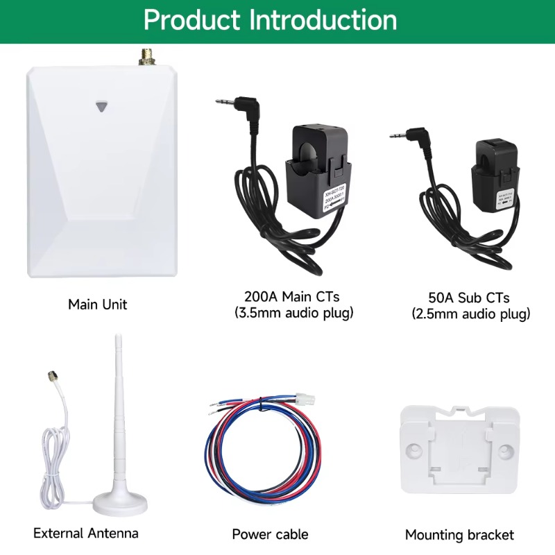 2025 Energy Monitor Solar Ener - Smart Home Monitoring 评论和价格