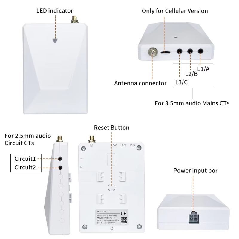 2025 Energy Monitor Solar Ener - Smart Home Monitoring 评论和价格