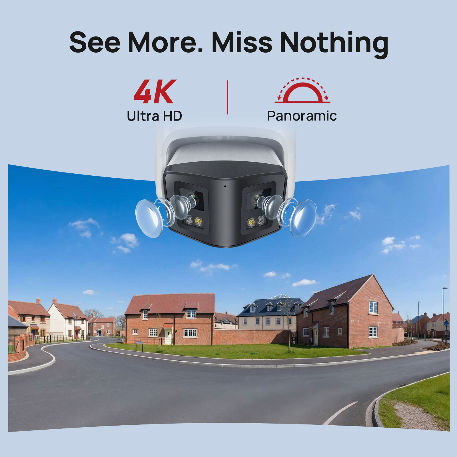 Vikylin 8MP Panoramic Smart Du - Smart Home Notifications 评论和价格