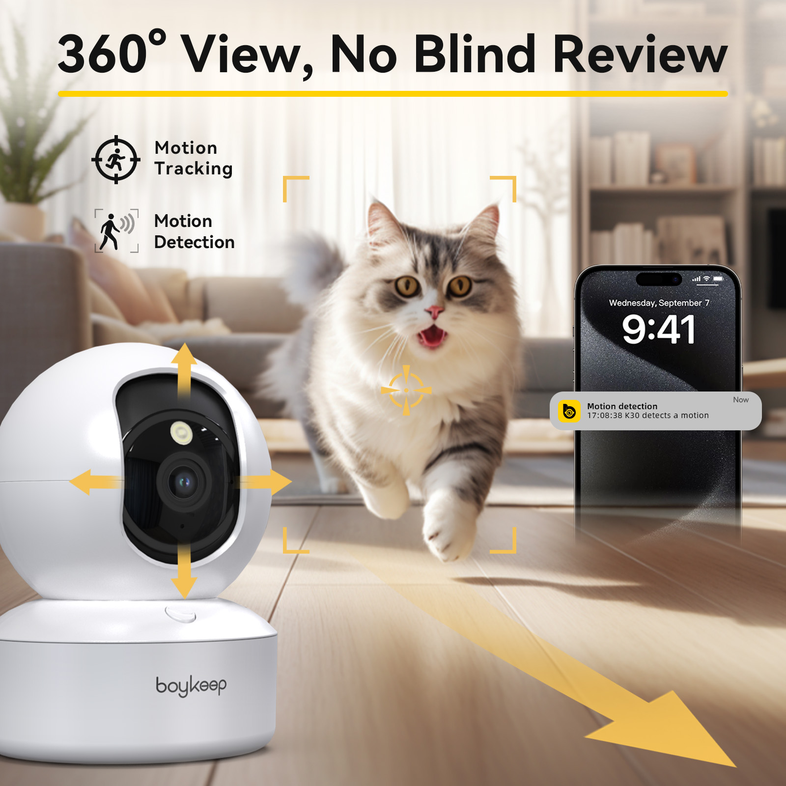 Boykeep 2K Pet Dog Camera with - Smart Home Ezviz 评论和价格