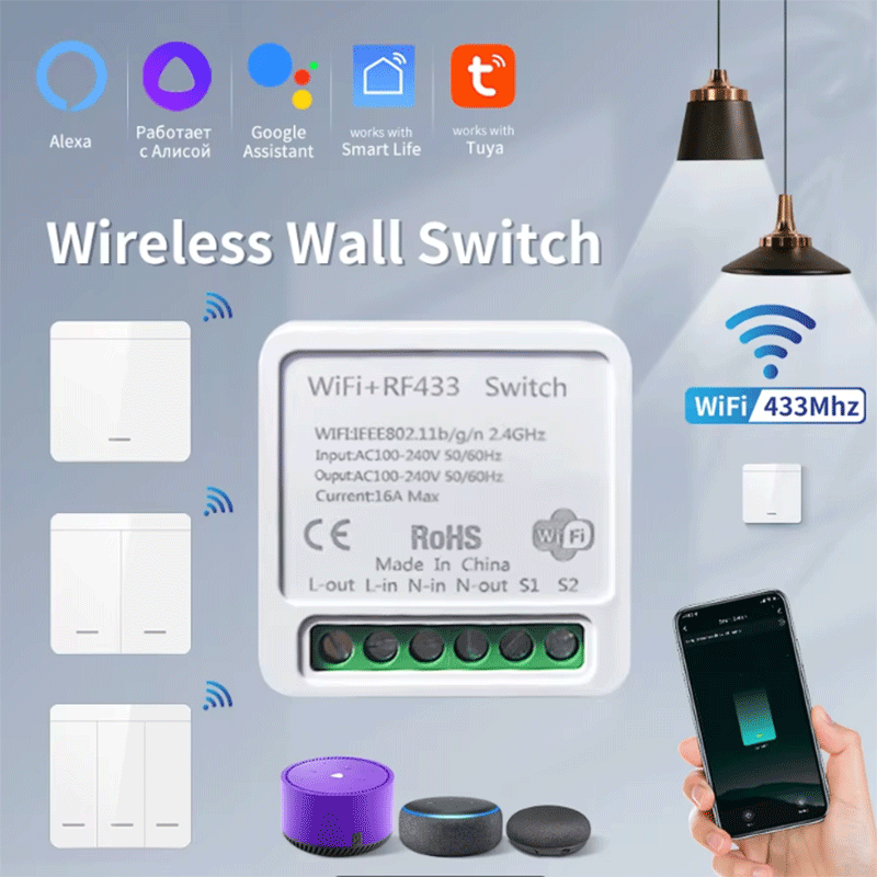 Tuya WiFi Smart Light Switch S - Smart Home Solution 评论和价格