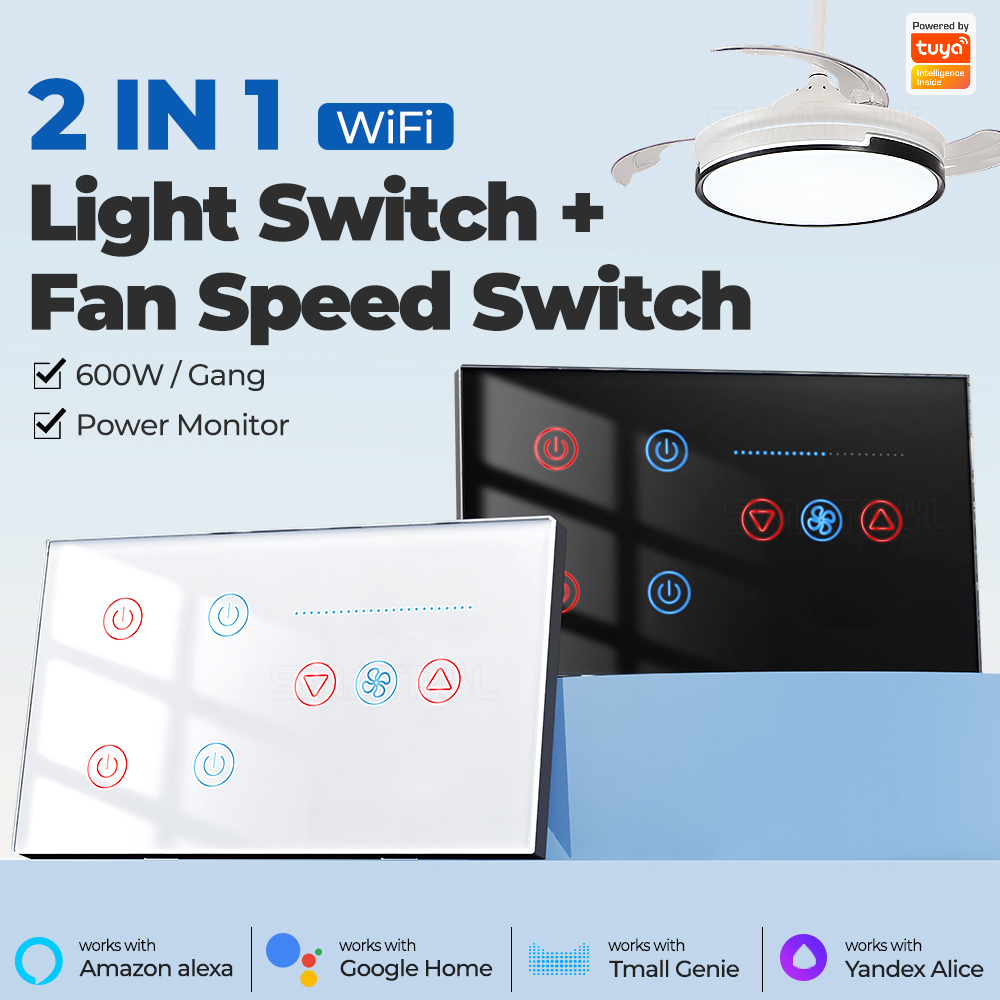 Zigbee WIFI Smart Wall Switch  - Smart Home Ventilation System 评论和价格