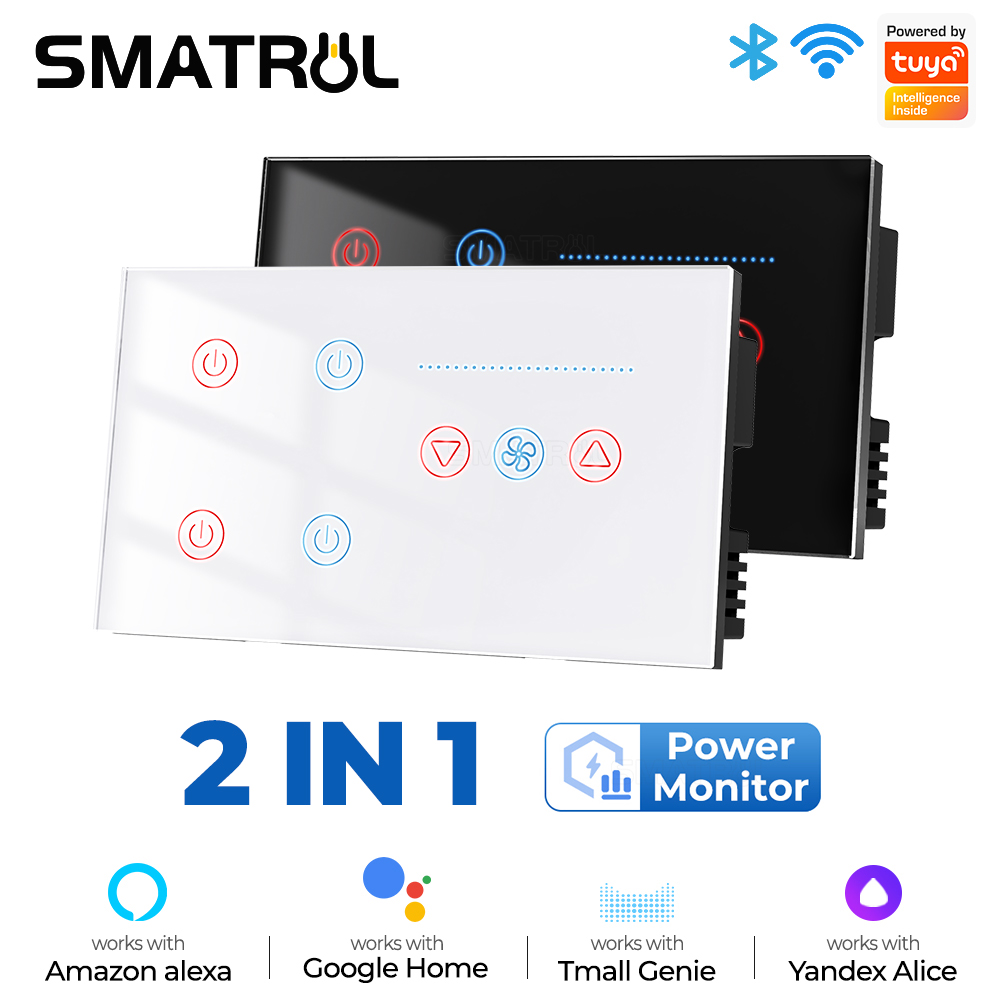 Zigbee WIFI Smart Wall Switch  - Smart Home Ventilation System 评论和价格