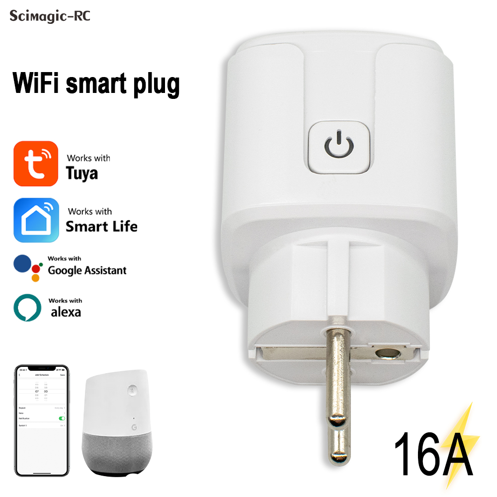 Tuya Smart Plug WiFi Socket 16 - Smart Home Monitoring 评论和价格