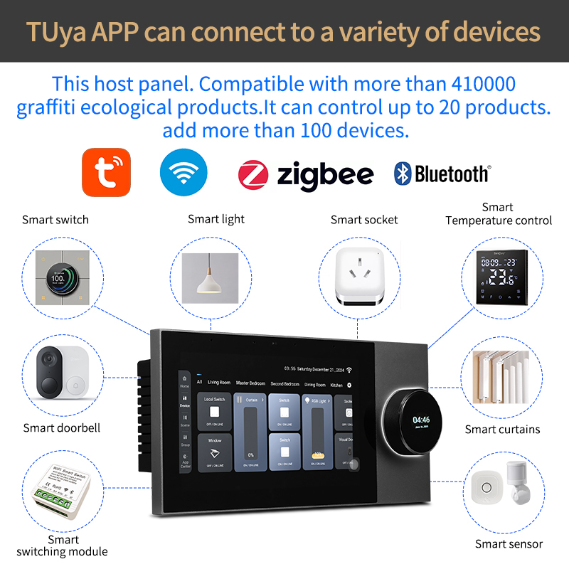 New Products 2026 7-inch Smart - Zigbee Gateway 评论和价格