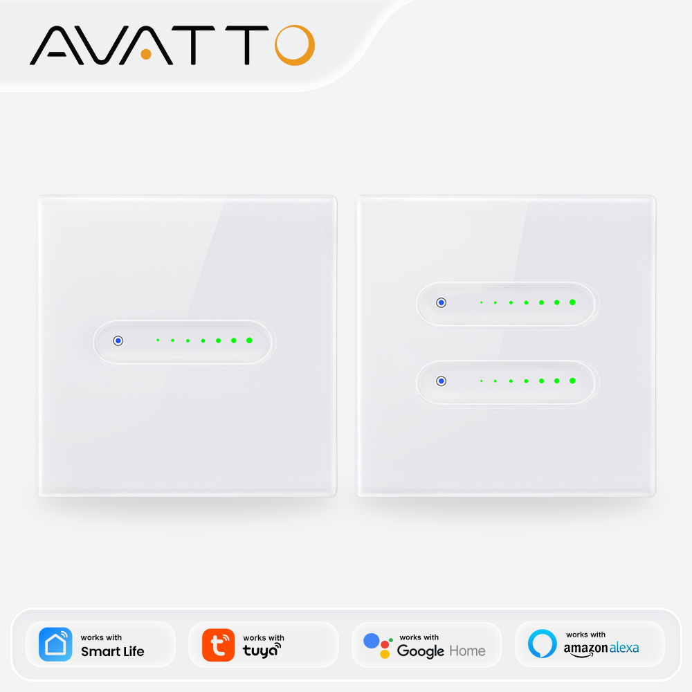 AVATTO WiFi 1/2 Gang Smart Dim - Smart Home Sistem 评论和价格