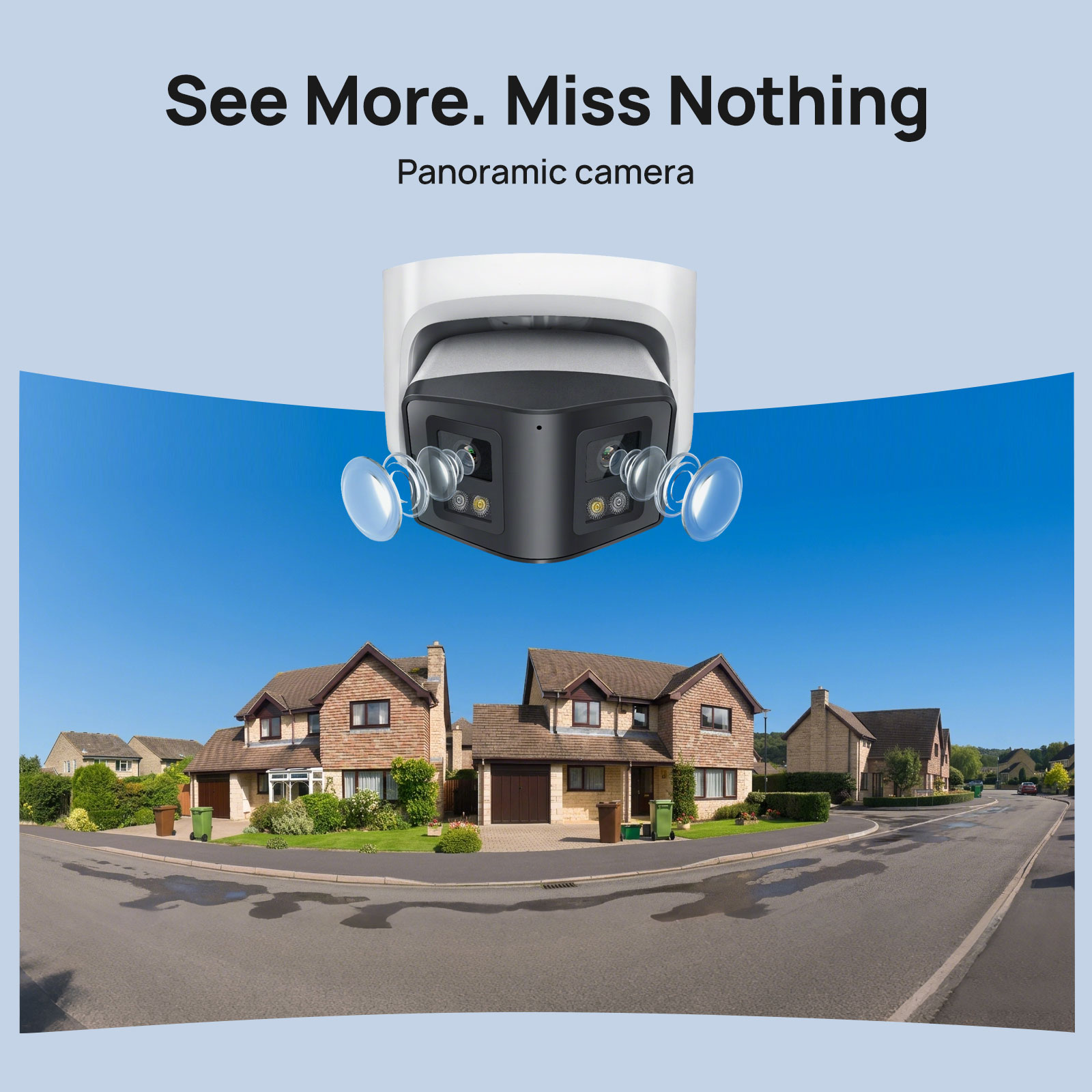 Vikylin 4/8MP Panoramic Smart  - Smart Home Notifications 评论和价格