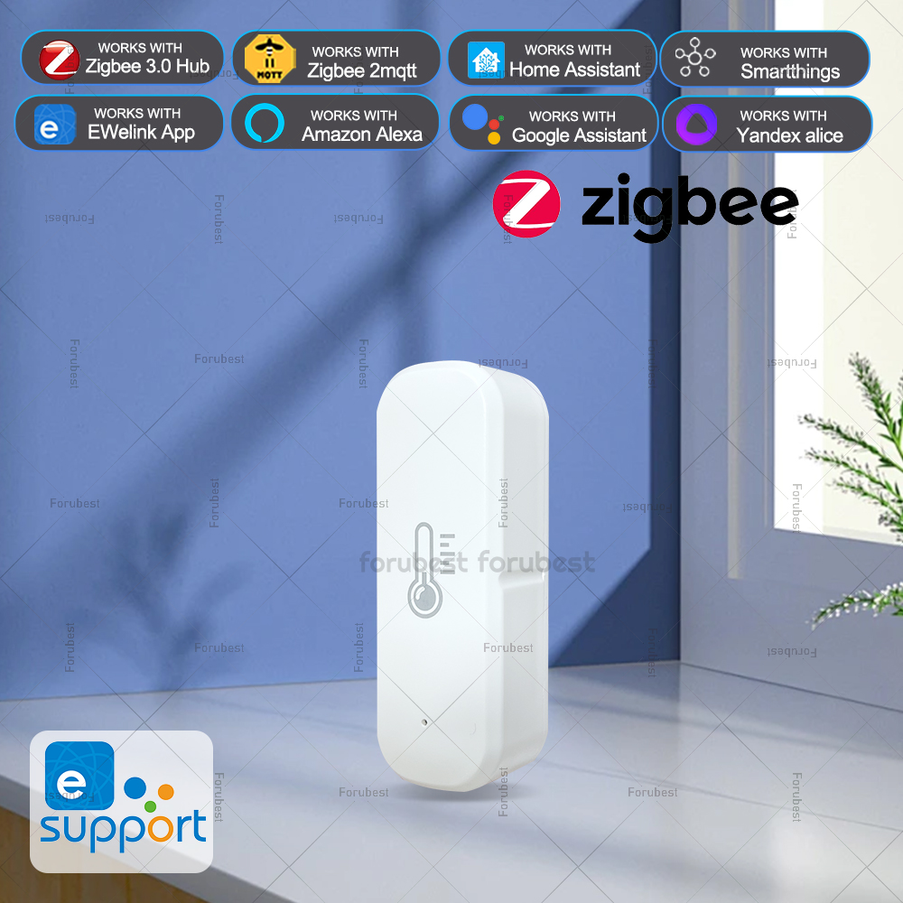 ZigBee Temperature And Humidit - Smart Home Bridge 评论和价格