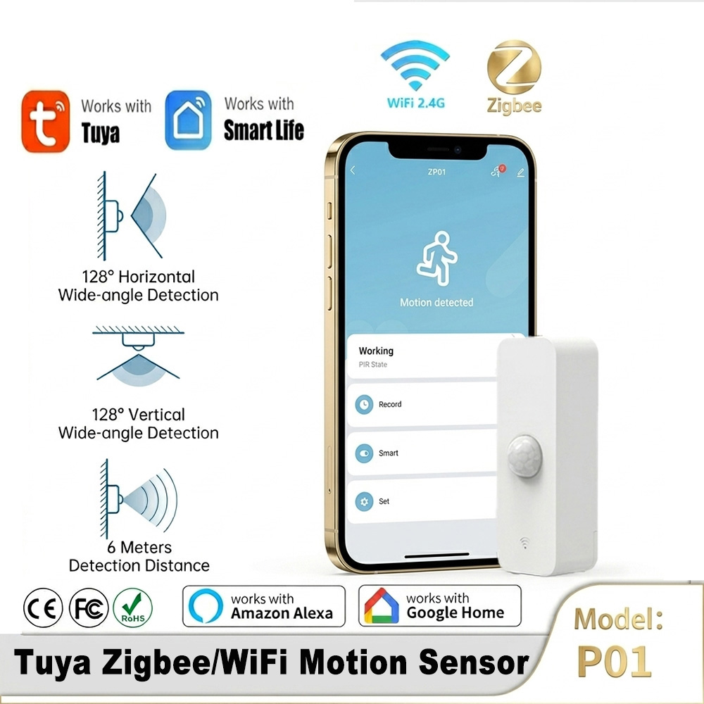 Smart PIR Motion Sensor WiFi Z - Smart Home Sistem 评论和价格