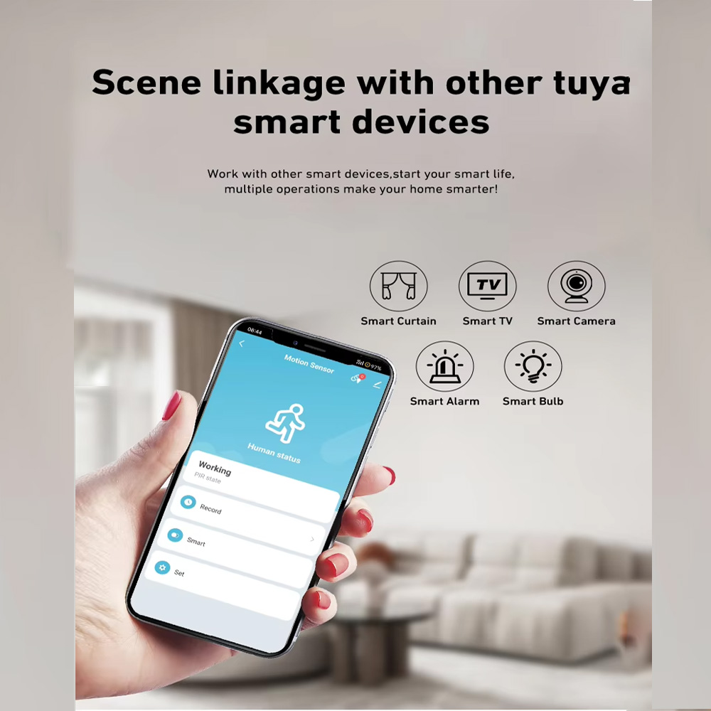 Smart PIR Motion Sensor WiFi Z - Smart Home Sistem 评论和价格