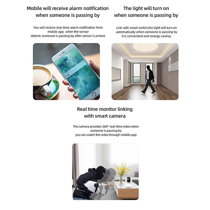 Smart PIR Motion Sensor WiFi Z - Smart Home Sistem 评论和价格