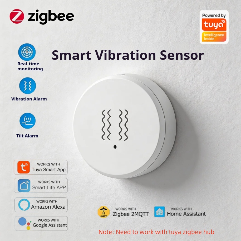 Tuya Zigbee Smart Vibration Se - Smart Home Notifications 评论和价格