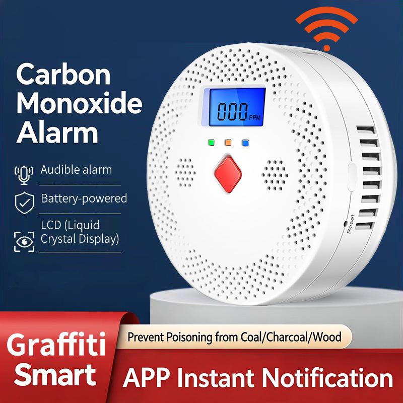WiFi Smart Carbon Monoxide Det - Smart Home Monitoring 评论和价格
