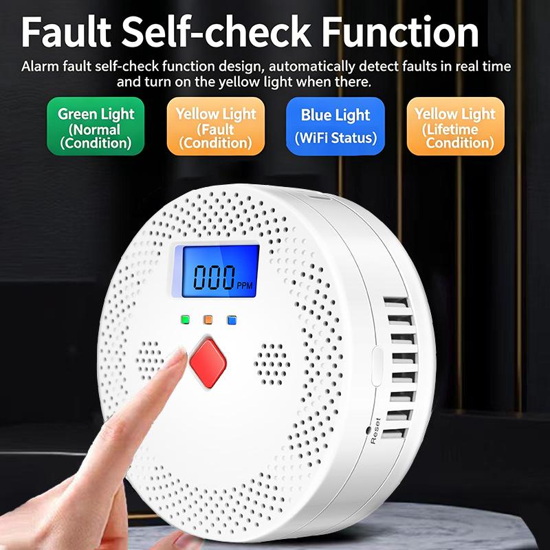 WiFi Smart Carbon Monoxide Det - Smart Home Monitoring 评论和价格