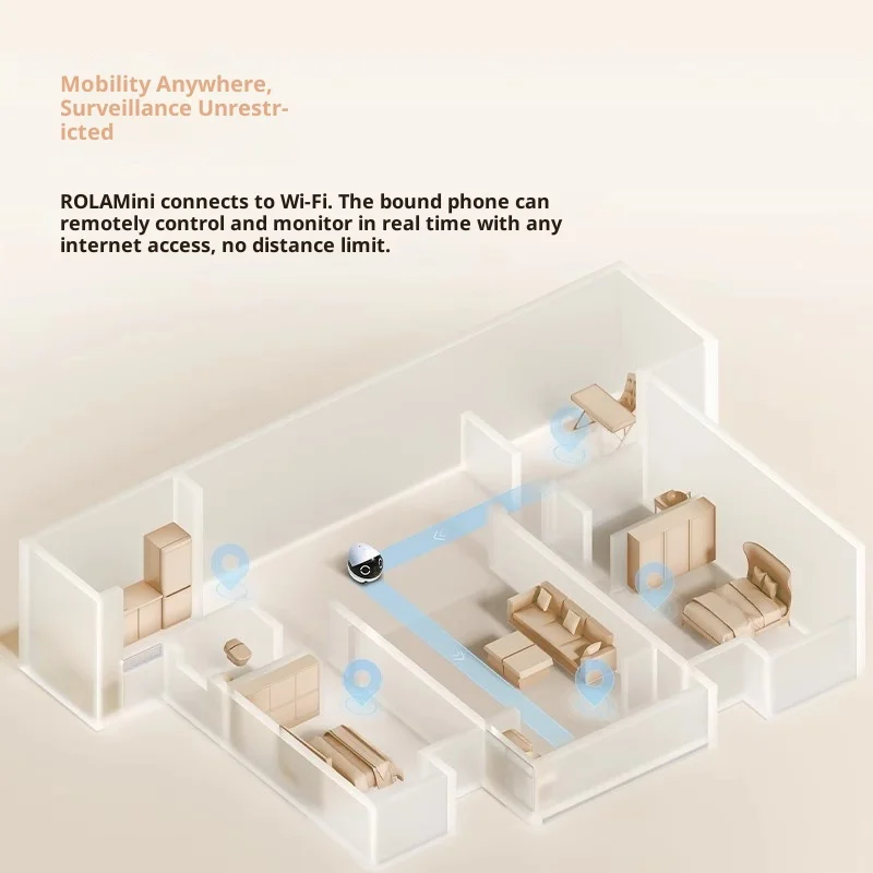 Enabot ROLA Mini Smart Robot I - Smart Home Monitoring 评论和价格