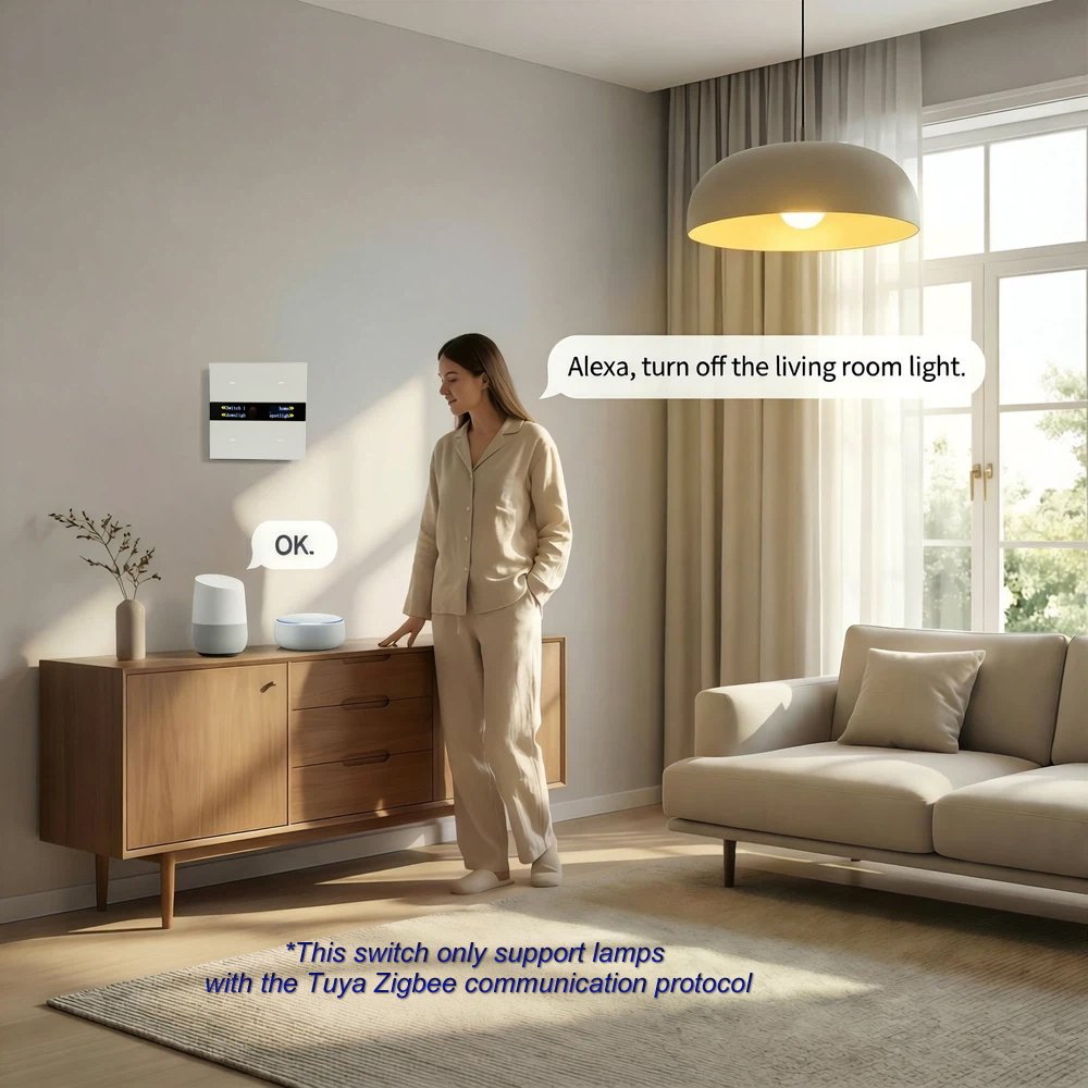 M8 Pro Zigbee Smart Switch Pan - Smart Home Sistem 评论和价格