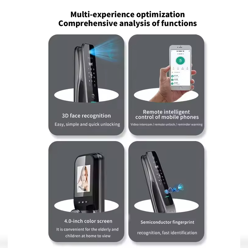HX5 Smart Door Lock 3D Face Re - Smart Home Ezviz 评论和价格