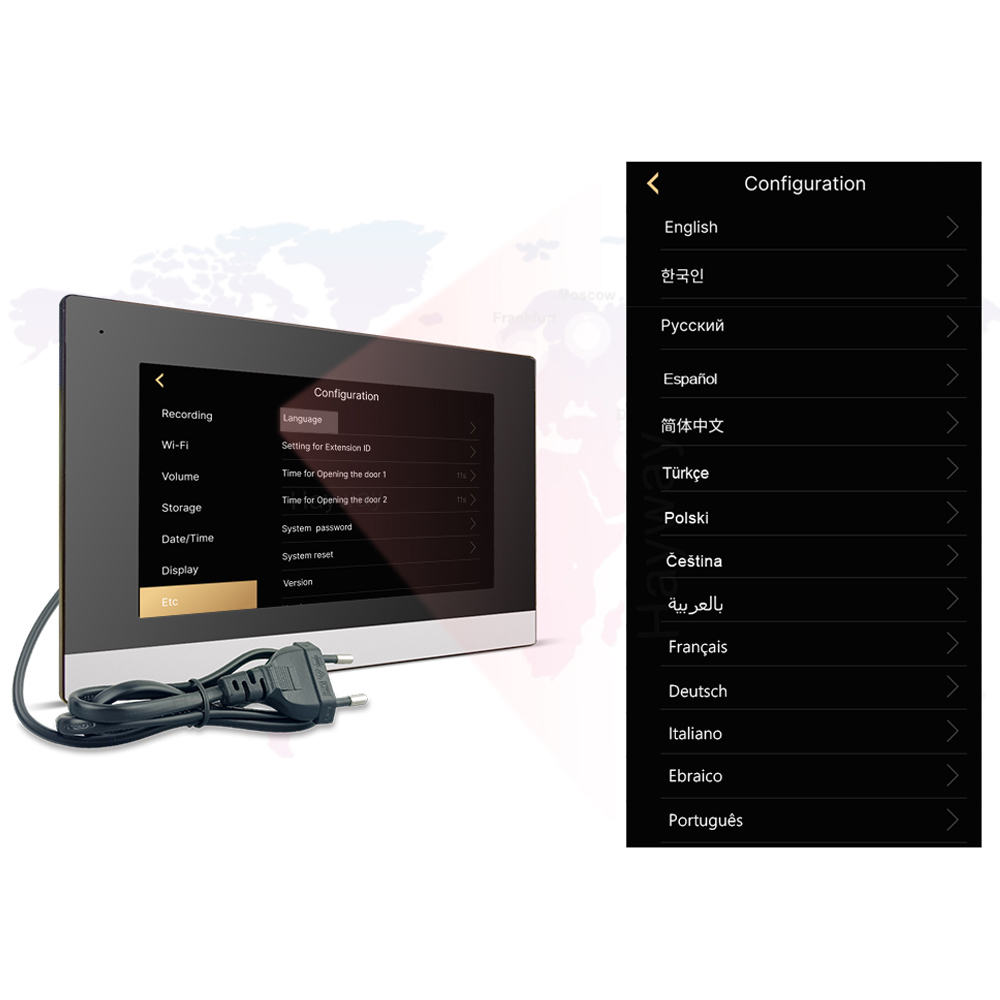 1080P home  intercom system,7” - Smart Home Ezviz 评论和价格