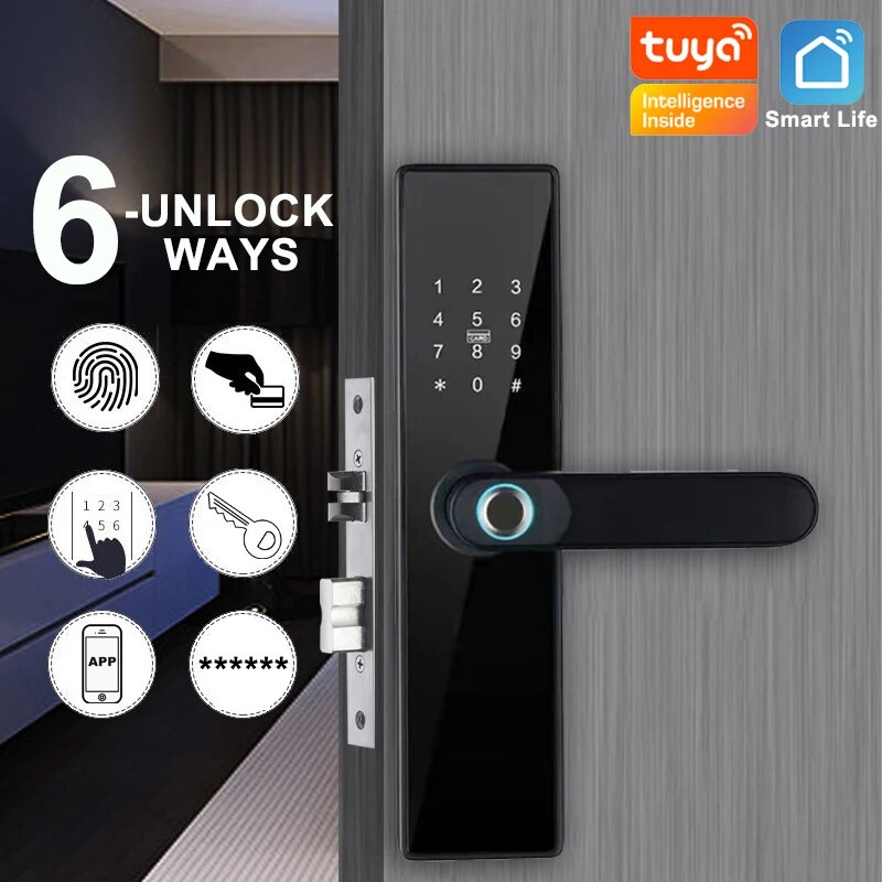Tuya Wifi Smart Lock Fingerpri - Smart Home Ezviz 评论和价格