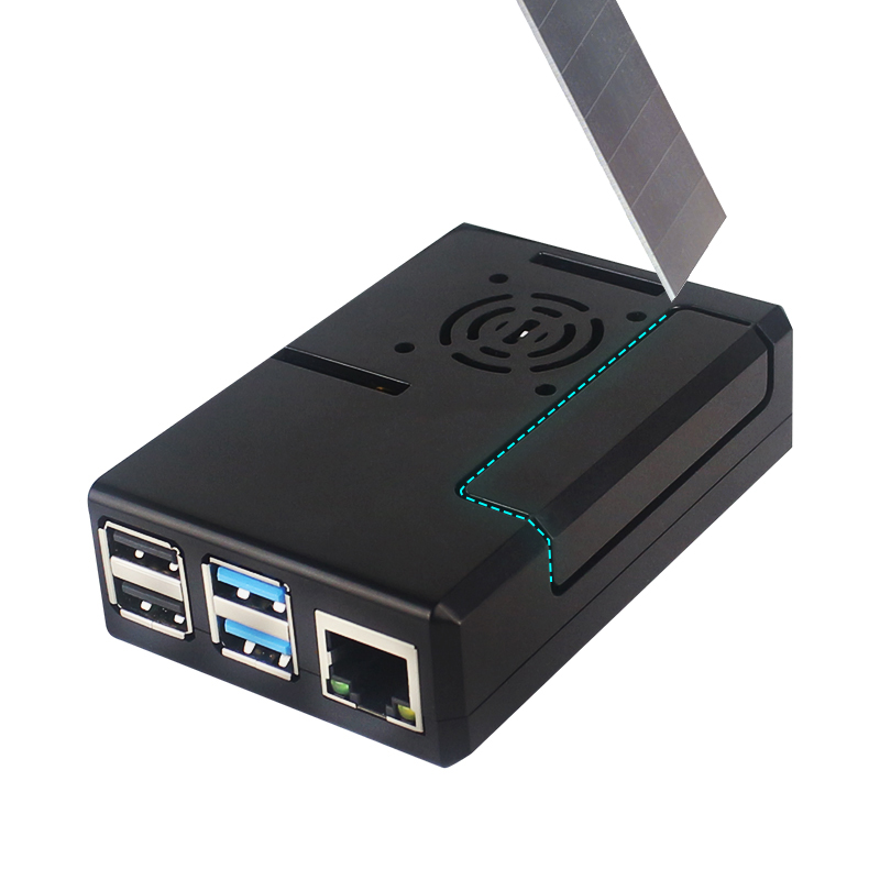 Raspberry Pi ABS Case Black Pl - Smart Home Pc 评论和价格