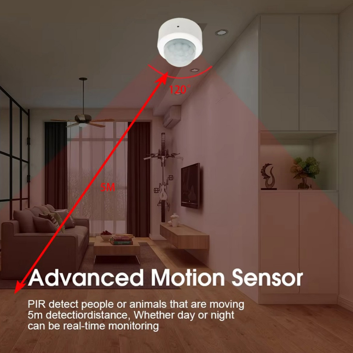 Zigbee3.0 Mini PIR Human Motio - Smart Home Solution 评论和价格
