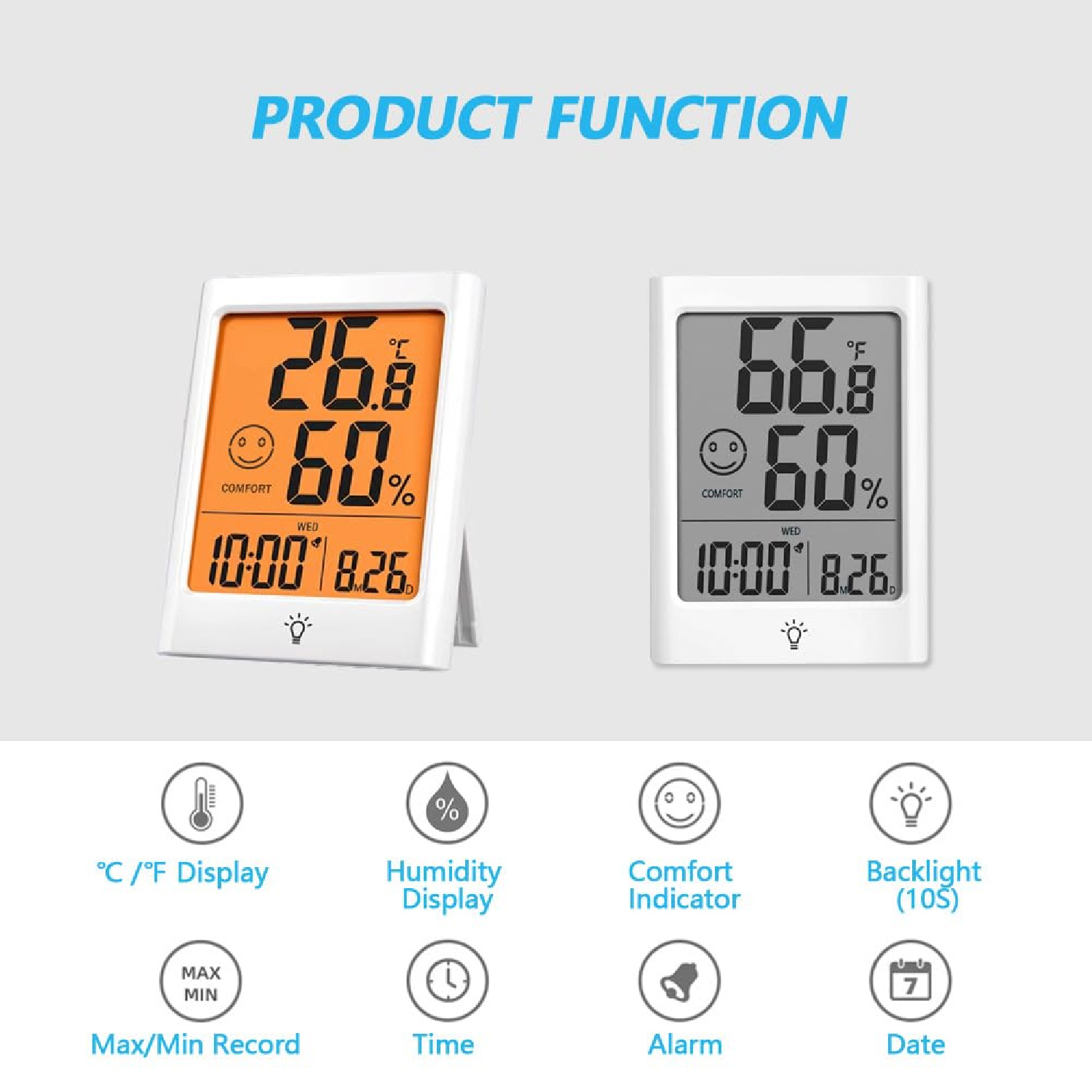 Timloon Digital Thermometer Hy - Smart Home Monitoring 评论和价格