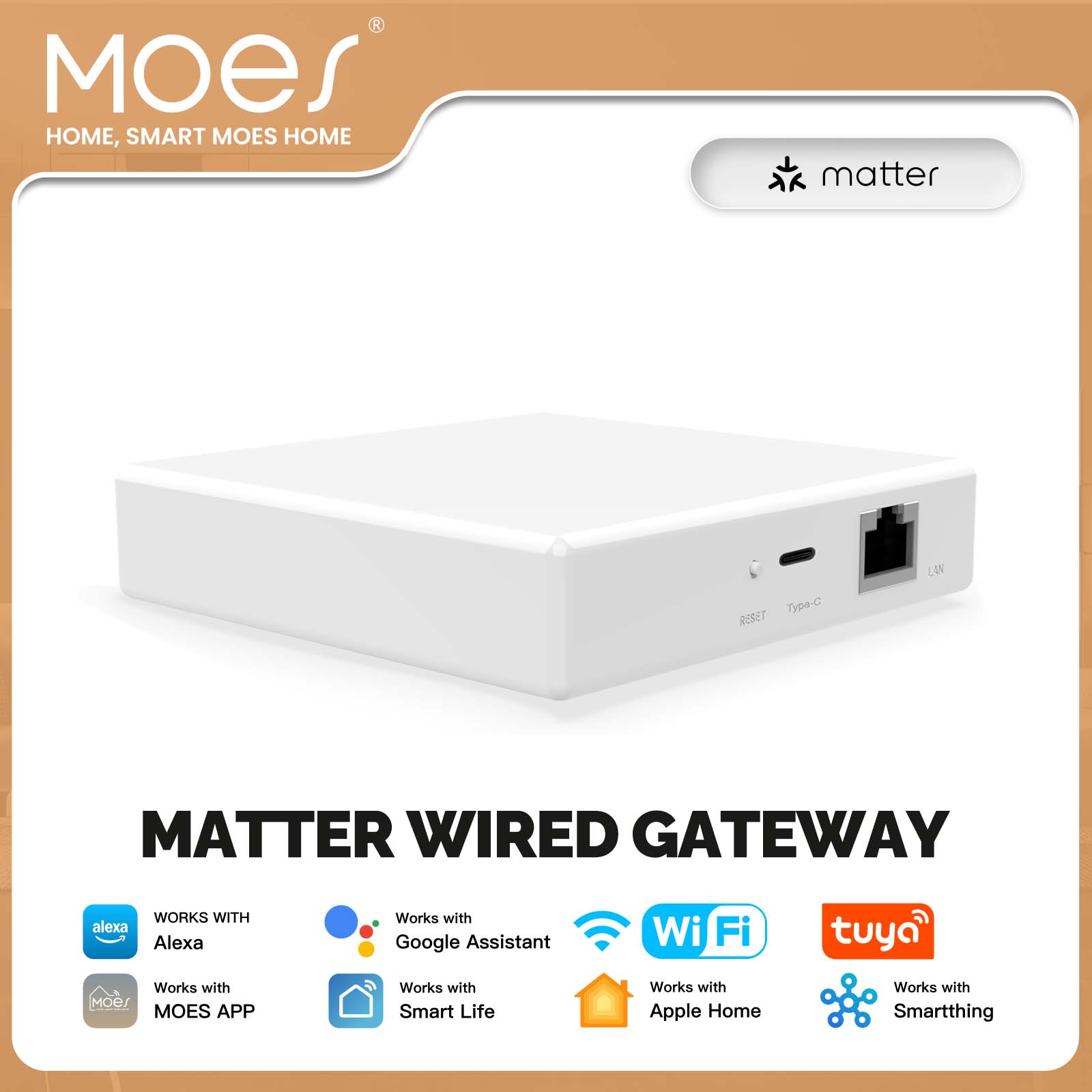 MOES Tuya ZigBee Matter Thread - Smart Home Bridge 评论和价格