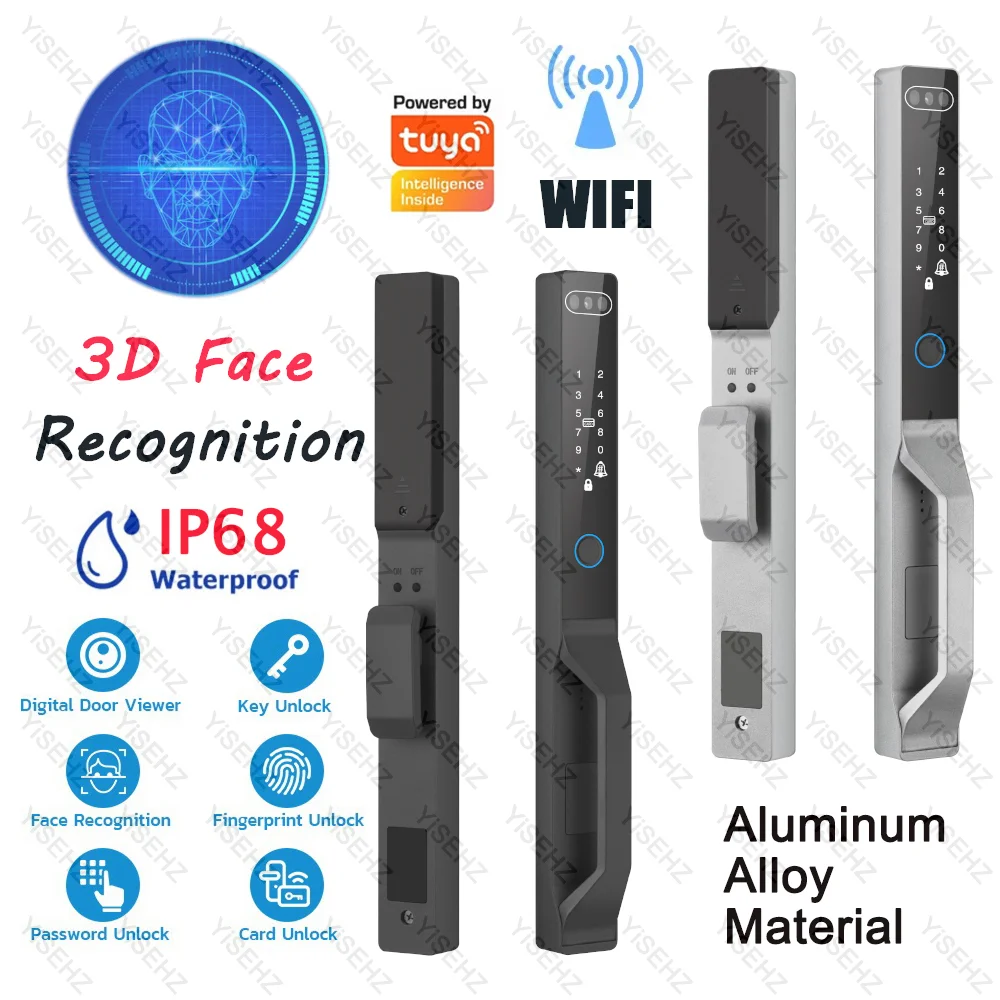 Tuya 3D Face WiFi Unlock Smart - Smart Home Ezviz 评论和价格