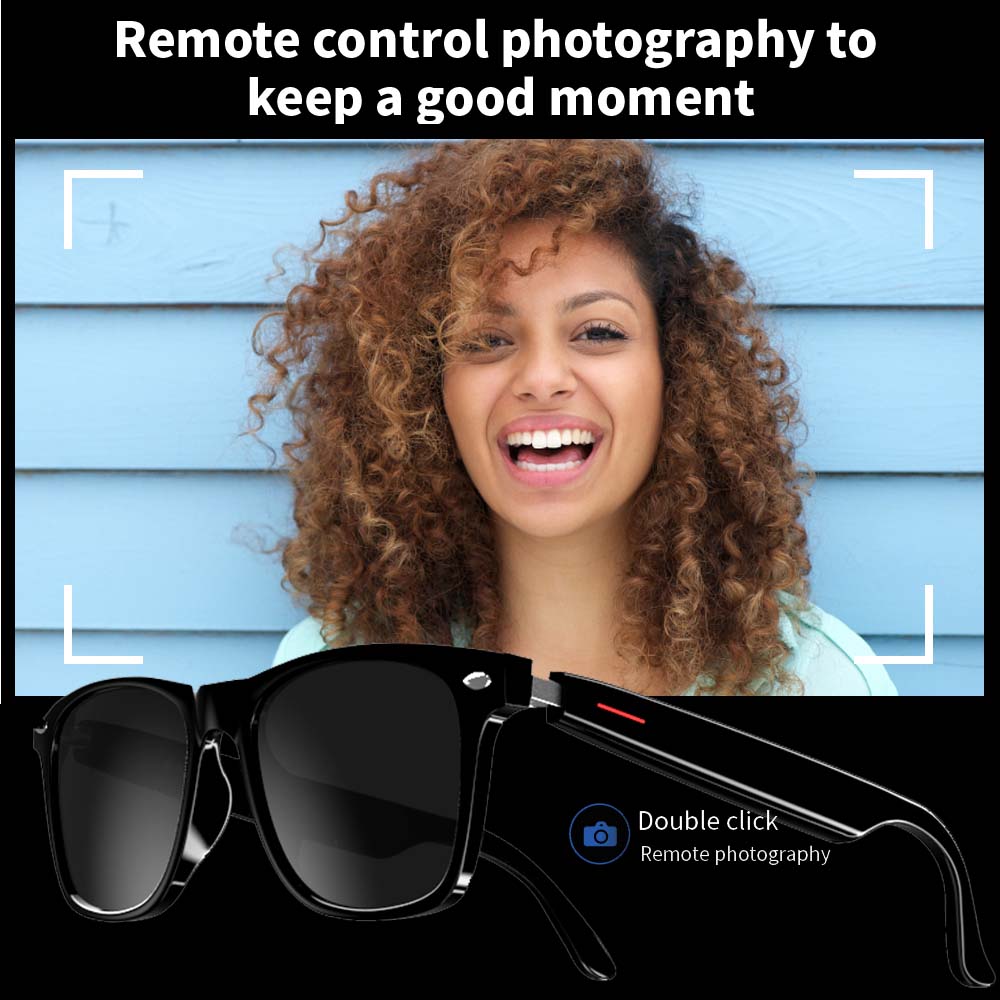 SENBONO E13 Smart Glasses:Blue - Smart Home Speaker 评论和价格