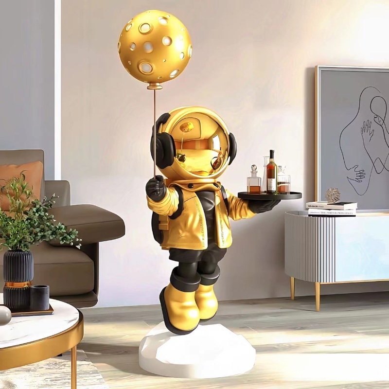 Large Creative Astronaut Floor - Smart Home Speaker 评论和价格