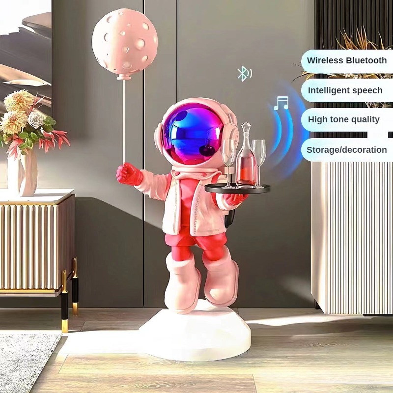 Large Creative Astronaut Floor - Smart Home Speaker 评论和价格